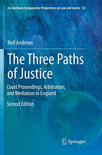 Cover for The Three Paths of Justice