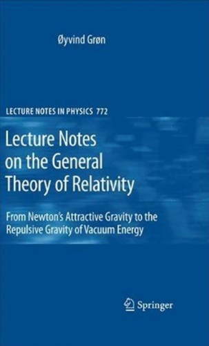 Cover for Lecture notes on the general theory of relativity