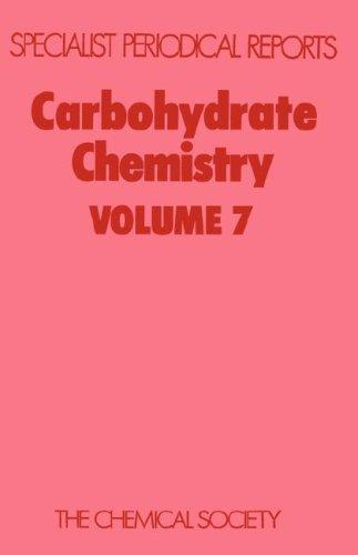 Cover for Carbohydrate Chemistry (Specialist Periodical Reports)