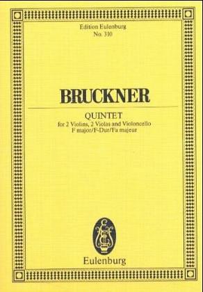 Cover for String Quintet in F Major