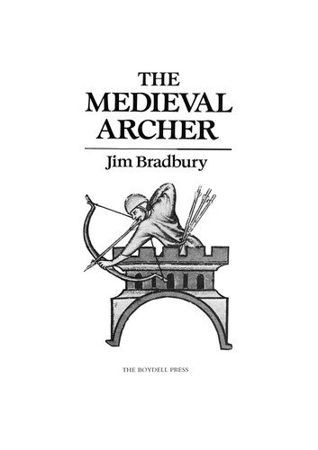 Cover for The medieval archer