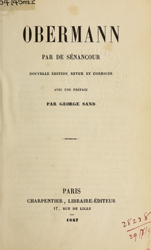 Cover for Obermann