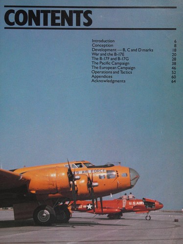 Cover for B-17 Flying Fortress