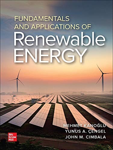 Cover for Fundamentals and Applications of Renewable Energy