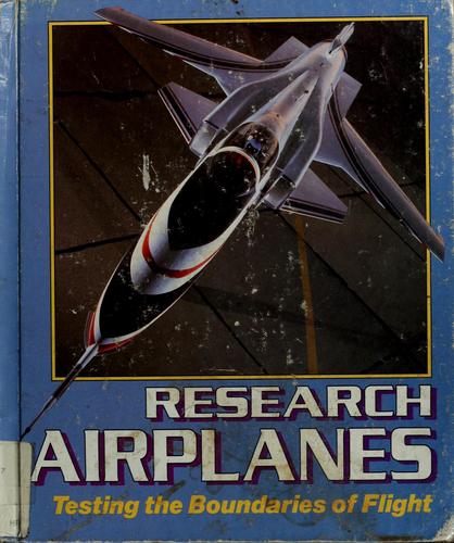 Cover for Research airplanes