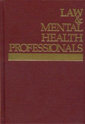 Cover for Law & Mental Health Professionals