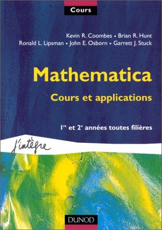 Cover for Mathematica, cours et applications 