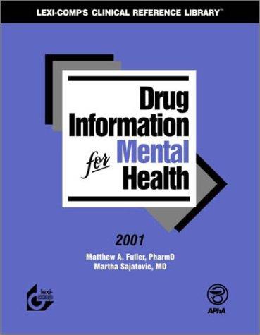 Cover for Drug Information for Mental Health 2001