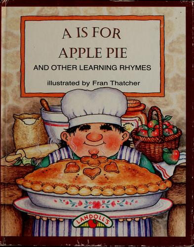 Cover for A is for apple pie