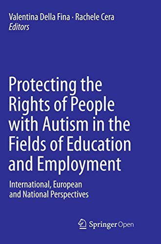 Cover for Protecting the Rights of People with Autism in the Fields of Education and Employment