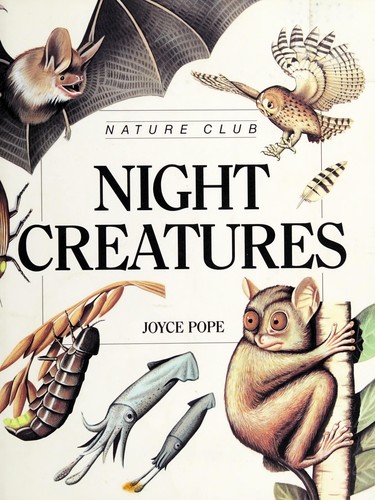 Cover for Night creatures