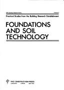 Cover for Foundations and soil technology