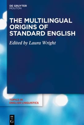 Cover for Multilingual Origins of Standard English