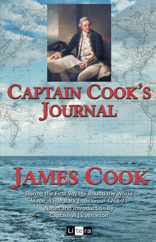Cover for Captain Cook's journal during his first voyage round the word