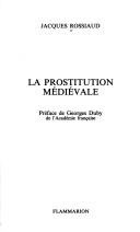 Cover for La prostitution médiévale