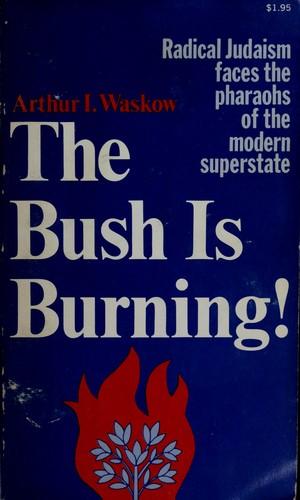 Cover for The bush is burning! Radical Judaism faces the pharaohs of the modern superstate