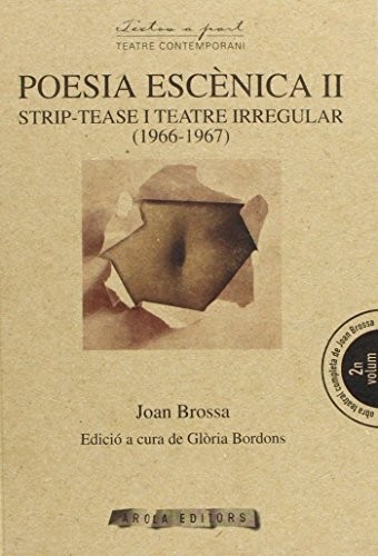 Cover for Poesia esc?nica II
