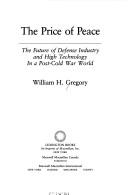 Cover for The price of peace