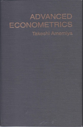 Cover for Advanced Econometrics