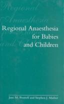 Cover for Regional Anesthesia in Babies and Children (Oxford Medical Publications)