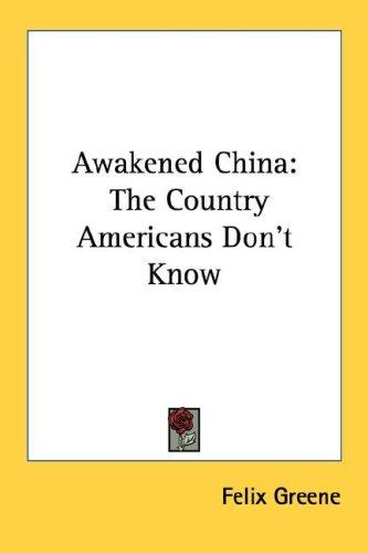 Cover for Awakened China