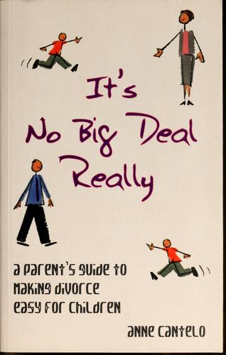 Cover for It's no big deal really
