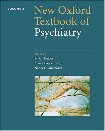 Cover for New Oxford Textbook of Psychiatry (2 Volume Set)