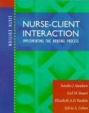 Cover for Nurse-client interaction