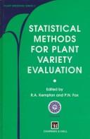 Cover for Statistical methods for plant variety evaluation