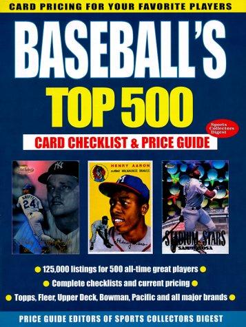 Cover for Baseball's top 500