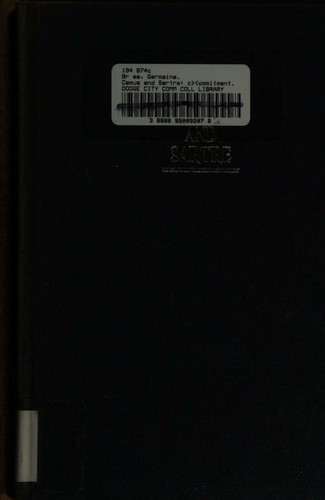 Cover for Camus and Sartre Crisis and Commitment