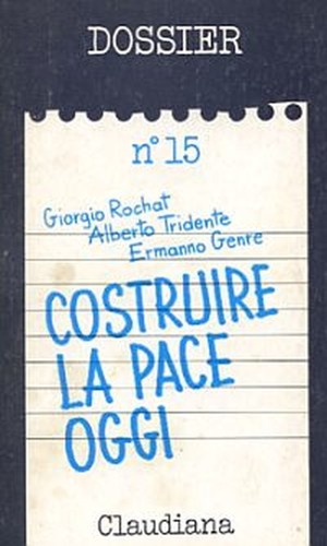 Cover for Costruire la pace oggi