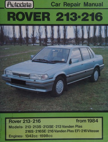 Cover for Rover 213 & 216