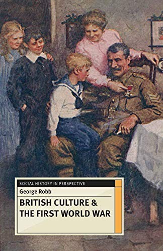 Cover for British Culture and the First World War