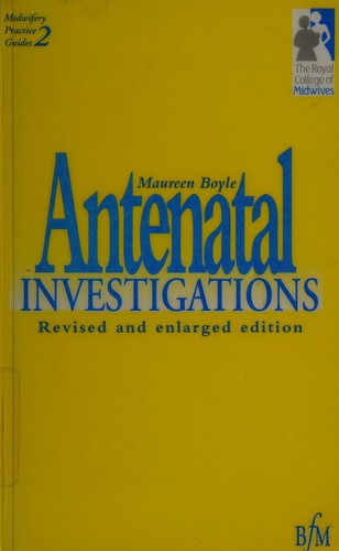 Cover for Antenatal investigations