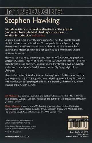 Cover for Introducing Stephen Hawking
