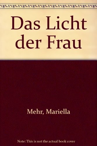 Cover for Das Licht der Frau