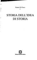 Cover for Storia dell'idea di storia
