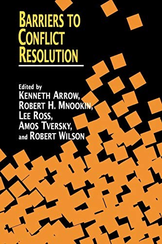 Cover for Barriers to Conflict Resolution