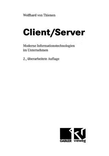 Cover for Client/Server