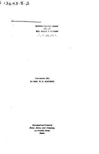 Cover for "Warrington" Pen-portraits: A Collection of Personal and Political Reminiscences from 1848 to ...