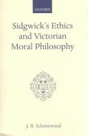 Cover for Sidgwick's Ethics and Victorian Moral Philosophy