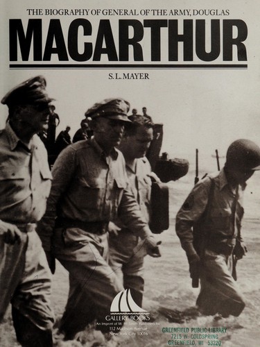 Cover for The Biography of General of the Army, Douglas Macarthur