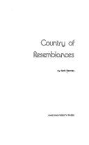 Cover for Country of resemblances