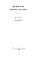 Cover for Montaigne