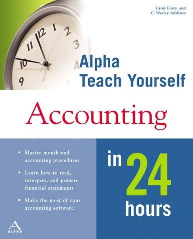 Cover for Alpha Teach Yourself Accounting in 24 Hours