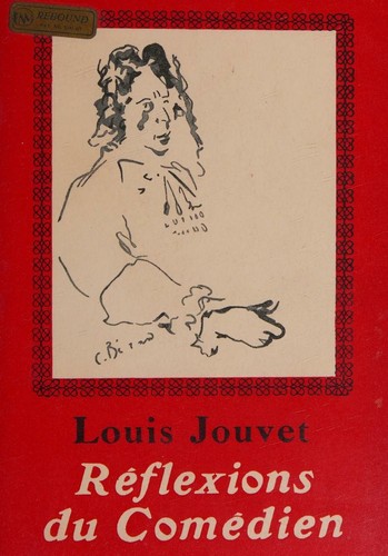 Cover for Réflexions du comédien