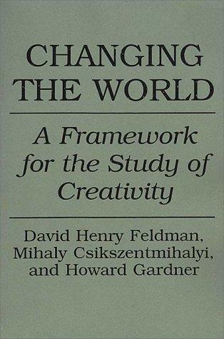 Cover for Changing the world