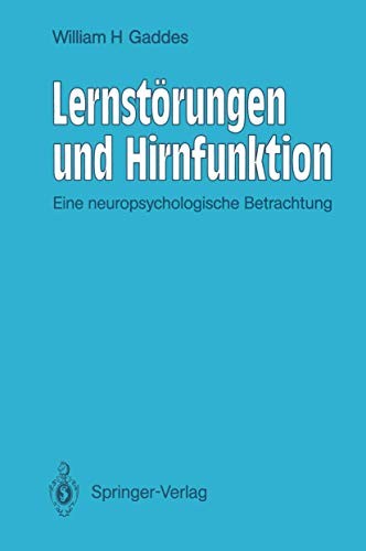 Cover for Lernstörungen und Hirnfunktion
