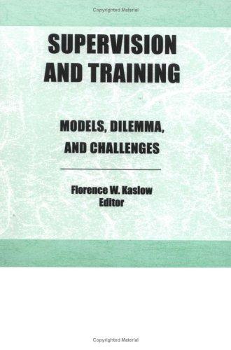 Cover for Supervision and training